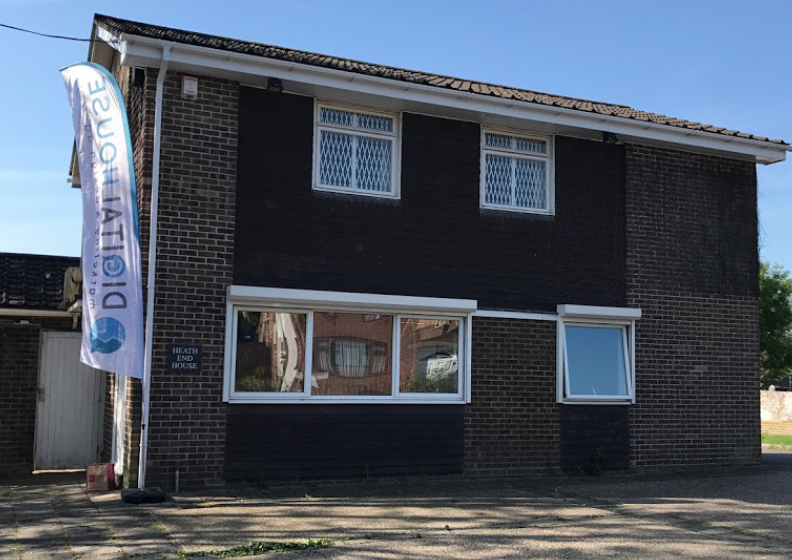 The front of the Tadley based offices